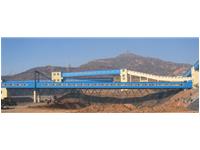 晉城王坡煤礦單跨80m跨度網架棧橋